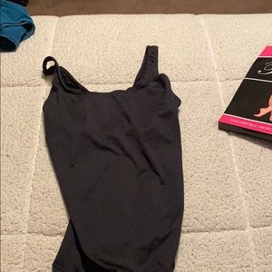 Classic black leotard